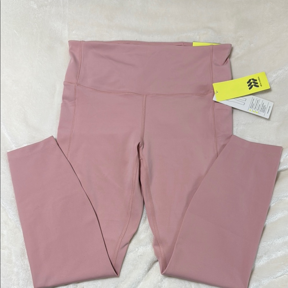 Pink Mauve High-Rise Leggings All In Motion